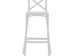 ΣΚΑΜΠΟ ΜΠΑΡ CROSSIE PAKOWORLD PP ΛΕΥΚΟ 44X44X113ΕΚ