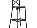 ΣΚΑΜΠΟ ΜΠΑΡ CROSSIE PAKOWORLD PP ΜΑΥΡΟ 44X44X113ΕΚ