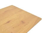 ΤΡΑΠΕΖΙ NERELIS PAKOWORLD ΦΥΣΙΚΟ MDF ΚΑΙ ΠΟΔΙ ΜΑΥΡΟ ΜΕΤΑΛΛΟ 160X90X75ΕΚ