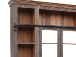 ΒΙΒΛΙΟΘΗΚΗ LIBRARDY INART ΑΝΤΙΚΕ ΚΑΡΥΔΙ ΜΑΣΙΦ MANGO ΞΥΛΟ 247X35X220ΕΚ