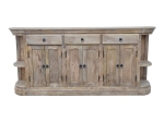 ΜΠΟΥΦΕΣ FREKLIAN INART ΦΥΣΙΚΟ ΜΑΣΙΦ MANGO ΞΥΛΟ 200X42X90ΕΚ