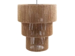 ΦΩΤΙΣΤΙΚΟ ΟΡΟΦΗΣ ΜΟΝΟΦΩΤΟ POPULY INART Ε27 ΚΑΦΕ PAPER ROPE Φ44X49ΕΚ