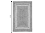 ΧΑΛΙ MAZIR INART ΜΠΕΖ-ΕΚΡΟΥ ΓΙΟΥΤΑ 120X180X1ΕΚ