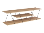 ΕΠΙΠΛΟ ΤΗΛΕΟΡΑΣΗΣ TARS PAKOWORLD ΟΑΚ-ΜΑΥΡΟ 120X30X33ΕΚ
