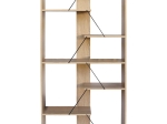 ΒΙΒΛΙΟΘΗΚΗ TARS PAKOWORLD ΟΑΚ-ΜΑΥΡΟ 84X25.5X154.5ΕΚ