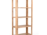 ΒΙΒΛΙΟΘΗΚΗ CHAPTER INART ΜΑΣΙΦ ΞΥΛΟ ΑΚΑΚΙΑΣ 76X40.5X152ΕΚ