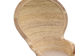 ΠΟΛΥΘΡΟΝΑ REA INART ΜΕ ΜΠΕΖ ΜΑΞΙΛΑΡΙ-ΦΥΣΙΚΟ RATTAN 85X85X141ΕΚ