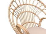 ΠΟΛΥΘΡΟΝΑ BOLONI INART ΜΕ ΜΠΕΖ ΜΑΞΙΛΑΡΙ-ΦΥΣΙΚΟ RATTAN 100X67X120ΕΚ