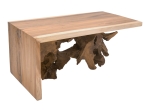 ΤΡΑΠΕΖΙ ΣΑΛΟΝΙΟΥ CARDI INART ΚΑΡΥΔΙ TEAK ΞΥΛΟ 110X60X50ΕΚ