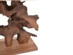 ΚΟΝΣΟΛΑ NASIOL INART ΦΥΣΙΚΟ ΜΑΣΙΦ ΞΥΛΟ TEAK 120X40X75ΕΚ