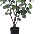 ΔΙΑΚΟΣΜΗΤΙΚΟ ΦΥΤΟ EUCALYPTUS ΣΕ ΓΛΑΣΤΡΑ INART ΠΡΑΣΙΝΟ PP Υ120ΕΚ