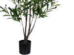ΔΙΑΚΟΣΜΗΤΙΚΟ ΦΥΤΟ OLIVE TREE ΣΕ ΓΛΑΣΤΡΑ INART ΠΡΑΣΙΝΟ PP Υ120ΕΚ