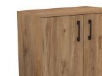 ΝΤΟΥΛΑΠΙ YVEN PAKOWORLD OAK ΜΕΛΑΜΙΝΗΣ 65X32X83ΕΚ