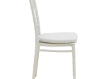 ΚΑΡΕΚΛΑ TIFFANY PAKOWORLD ΜΕ ΜΑΞΙΛΑΡΙ PP ΣΕ ΛΕΥΚΗ ΑΠΟΧΡΩΣΗ 40X40X88ΕΚ