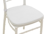 ΚΑΡΕΚΛΑ TIFFANY PAKOWORLD ΜΕ ΜΑΞΙΛΑΡΙ PP ΣΕ ΛΕΥΚΗ ΑΠΟΧΡΩΣΗ 40X40X88ΕΚ