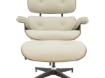 ΠΟΛΥΘΡΟΝΑ-ΥΠΟΠΟΔΙΟ RELAX JENNA PAKOWORLD ΜΠΕΖ PU- PLYWOOD ΚΑΡΥΔΙ-ΒΑΣΗ ΧΡΩΜΙΟΥ 82X92X82ΕΚ