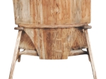 ΠΟΛΥΘΡΟΝΑ BRAZIN PAKOWORLD ΦΥΣΙΚΟ TEAK ΞΥΛΟ 72X71X77ΕΚ