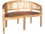 ΚΑΝΑΠΕΣ ΔΙΘΕΣΙΟΣ COREN PAKOWORLD ΦΥΣΙΚΟ TEAK ΞΥΛΟ 130X61X87ΕΚ