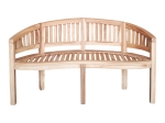 ΚΑΝΑΠΕΣ ΤΡΙΘΕΣΙΟΣ COREN PAKOWORLD ΦΥΣΙΚΟ TEAK ΞΥΛΟ 150X61X87ΕΚ