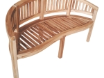 ΚΑΝΑΠΕΣ ΤΡΙΘΕΣΙΟΣ COREN PAKOWORLD ΦΥΣΙΚΟ TEAK ΞΥΛΟ 150X61X87ΕΚ