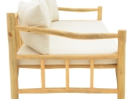 ΚΑΝΑΠΕΣ ROZIANA PAKOWORLD ΦΥΣΙΚΟ TEAK ΞΥΛΟ 210X100X80ΕΚ