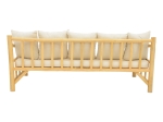 ΚΑΝΑΠΕΣ ROZIANA PAKOWORLD ΦΥΣΙΚΟ TEAK ΞΥΛΟ 210X100X80ΕΚ