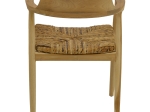 ΠΟΛΥΘΡΟΝΑ DENVERONE PAKOWORLD ΦΥΣΙΚΟ TEAK ΞΥΛΟ ΚΑΙ ΨΑΘΑ 57X54X79ΕΚ