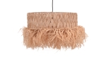 ΦΩΤΙΣΤΙΚΟ ΟΡΟΦΗΣ ANNHELE INART SISAL ΣΕ ΦΥΣΙΚΟ ΧΡΩΜΑ Φ50X35ΕΚ