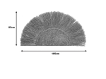ΔΙΑΚΟΣΜΗΤΙΚΟ ΤΟΙΧΟΥ NAIRONE INART SEAGRASS-ABACA ΣΕ ΦΥΣΙΚΟ ΧΡΩΜΑ 85X105X10ΕΚ
