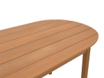 ΤΡΑΠΕΖΙ SKYL PAKOWORLD TEAK ΞΥΛΟ ΣΕ ΦΥΣΙΚΗ ΑΠΟΧΡΩΣΗ 190X90X75ΕΚ