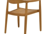 ΠΟΛΥΘΡΟΝΑ GANNY PAKOWORLD TEAK ΞΥΛΟ ΣΕ ΦΥΣΙΚΗ ΑΠΟΧΡΩΣΗ 59X56X71ΕΚ