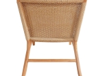 ΠΟΛΥΘΡΟΝΑ CROSY PAKOWORLD TEAK ΞΥΛΟ ΣΕ ΦΥΣΙΚΗ ΑΠΟΧΡΩΣΗ 71X81X75ΕΚ