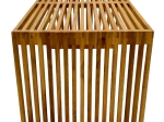 ΤΡΑΠΕΖΙ MARLIN PAKOWORLD TEAK ΞΥΛΟ ΣΕ ΦΥΣΙΚΗ ΑΠΟΧΡΩΣΗ 100X50X45ΕΚ