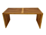 ΤΡΑΠΕΖΙ MARLIN PAKOWORLD TEAK ΞΥΛΟ ΣΕ ΦΥΣΙΚΗ ΑΠΟΧΡΩΣΗ 100X50X45ΕΚ