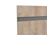 ΚΡΕΒΑΤΙ ΔΙΠΛΟ ELENCIA PAKOWORLD ΣΕ OAK ΜΕ ΓΚΡΙ ΑΠΟΧΡΩΣΗ 160X200ΕΚ