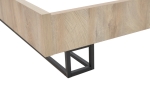 ΚΡΕΒΑΤΙ ΔΙΠΛΟ ELENCIA PAKOWORLD ΣΕ OAK ΜΕ ΓΚΡΙ ΑΠΟΧΡΩΣΗ 160X200ΕΚ