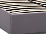 ΚΡΕΒΑΤΙ KINGSTON MEGAPAP ΒΕΛΟΥΔΙΝΟ ΧΡΩΜΑ ΓΚΡΙ 150X200ΕΚ.