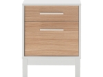 ΚΟΜΟΔΙΝΟ LONDON MEGAPAP ΧΡΩΜΑ ΛΕΥΚΟ - OAK 45X41X60ΕΚ.
