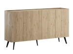 ΜΠΟΥΦΕΣ LUNA MEGAPAP ΧΡΩΜΑ FLORIDA OAK 180X43X100ΕΚ.