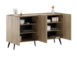 ΜΠΟΥΦΕΣ LUNA MEGAPAP ΧΡΩΜΑ FLORIDA OAK 180X43X100ΕΚ.