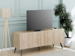 ΕΠΙΠΛΟ ΤΗΛΕΟΡΑΣΗΣ LUNA MEGAPAP ΧΡΩΜΑ FLORIDA OAK 180X41X62ΕΚ.