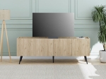 ΕΠΙΠΛΟ ΤΗΛΕΟΡΑΣΗΣ LUNA MEGAPAP ΧΡΩΜΑ FLORIDA OAK 180X41X62ΕΚ.