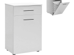 ΝΤΟΥΛΑΠΙ - ΚΑΛΑΘΙ ΑΠΛΥΤΩΝ DIAMOND MEGAPAP ΧΡΩΜΑ ΛΕΥΚΟ GLOSS 52X38X83ΕΚ.