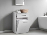 ΝΤΟΥΛΑΠΙ - ΚΑΛΑΘΙ ΑΠΛΥΤΩΝ DIAMOND MEGAPAP ΧΡΩΜΑ ΛΕΥΚΟ GLOSS 52X38X83ΕΚ.