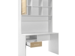 ΓΡΑΦΕΙΟ ΕΡΓΑΣΙΑΣ LONDON MEGAPAP ΧΡΩΜΑ ΛΕΥΚΟ - OAK 120X60X196ΕΚ.