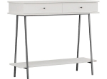 ΚΟΝΣΟΛΑ ELITE MEGAPAP ΧΡΩΜΑ ΛΕΥΚΟ ΤΟΥ ΠΑΓΟΥ 100X40X88ΕΚ.