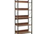 ΒΙΒΛΙΟΘΗΚΗ CONNECT MEGAPAP ΧΡΩΜΑ ΚΑΡΥΔΙ 73X35X172ΕΚ.