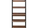 ΒΙΒΛΙΟΘΗΚΗ CONNECT MEGAPAP ΧΡΩΜΑ ΚΑΡΥΔΙ 73X35X172ΕΚ.