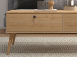 ΤΡΑΠΕΖΑΚΙ ΣΑΛΟΝΙΟΥ ALIS MEGAPAP ΧΡΩΜΑ OAK 110X50X40ΕΚ.