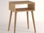 ΚΟΜΟΔΙΝΟ FIONA MEGAPAP ΧΡΩΜΑ PINE OAK 45X30X58ΕΚ.